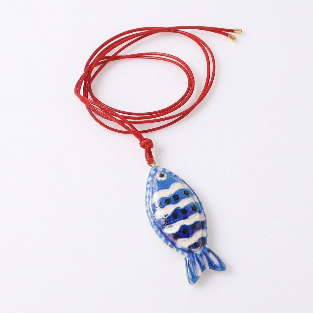 Tropical Fish Combination Ladies Cute Color Necklace