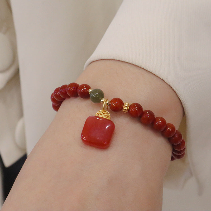 Red Agate Jade Temperament Wild Life Bracelets