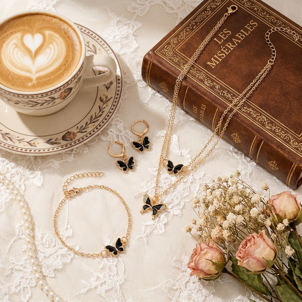Exquisite Light Luxury Butterfly Niche High Necklace