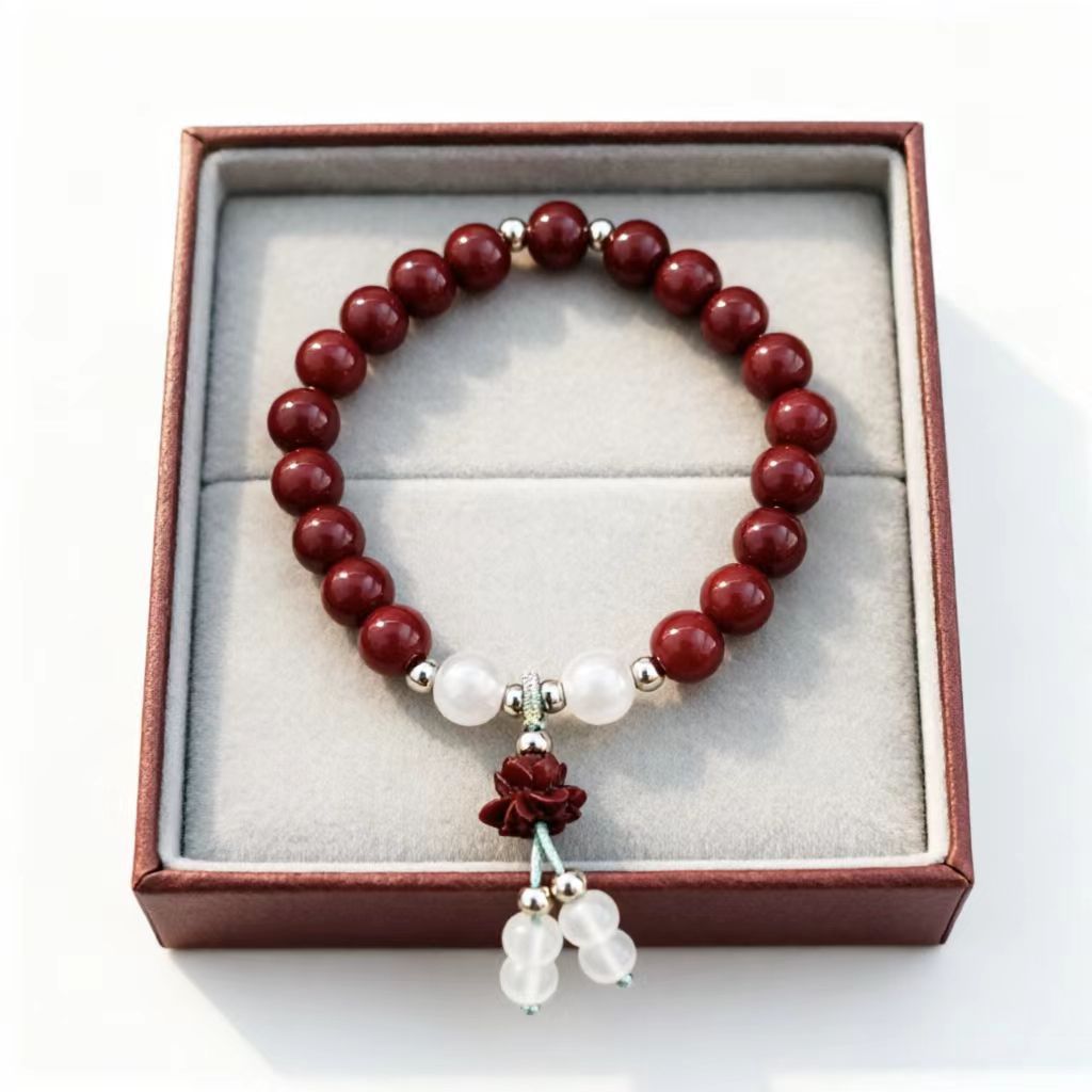 Women's Lotus Good Luck Life Hand Toy Live Studio Bracelet