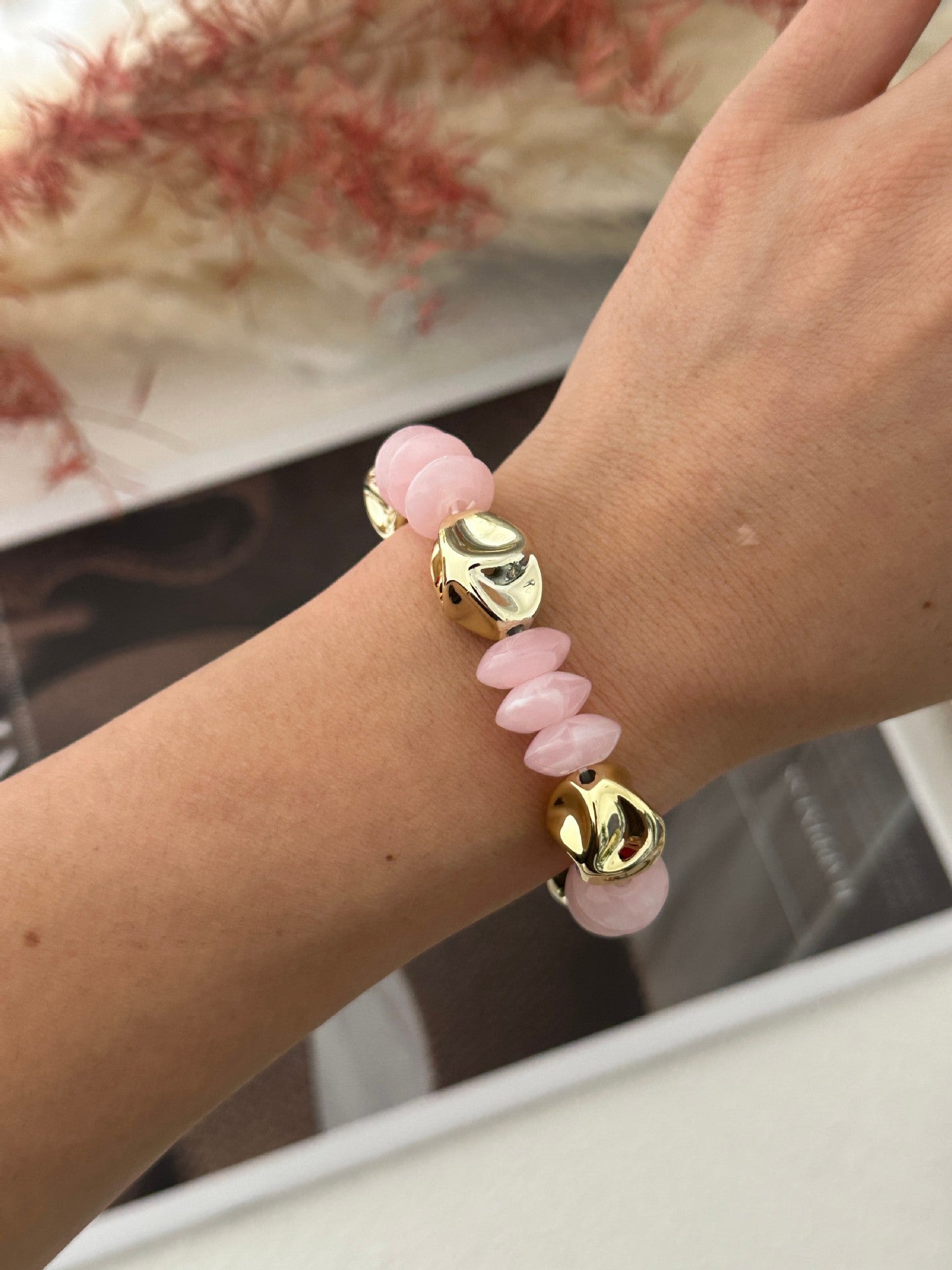 Dopamine Vacation Style Wide-brimmed Niche Design Bracelet