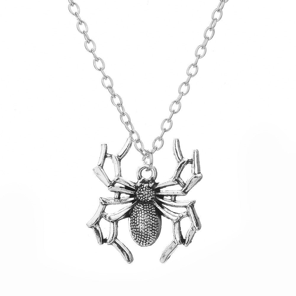 Cute Spider Alloy Personality Creative Design Necklace