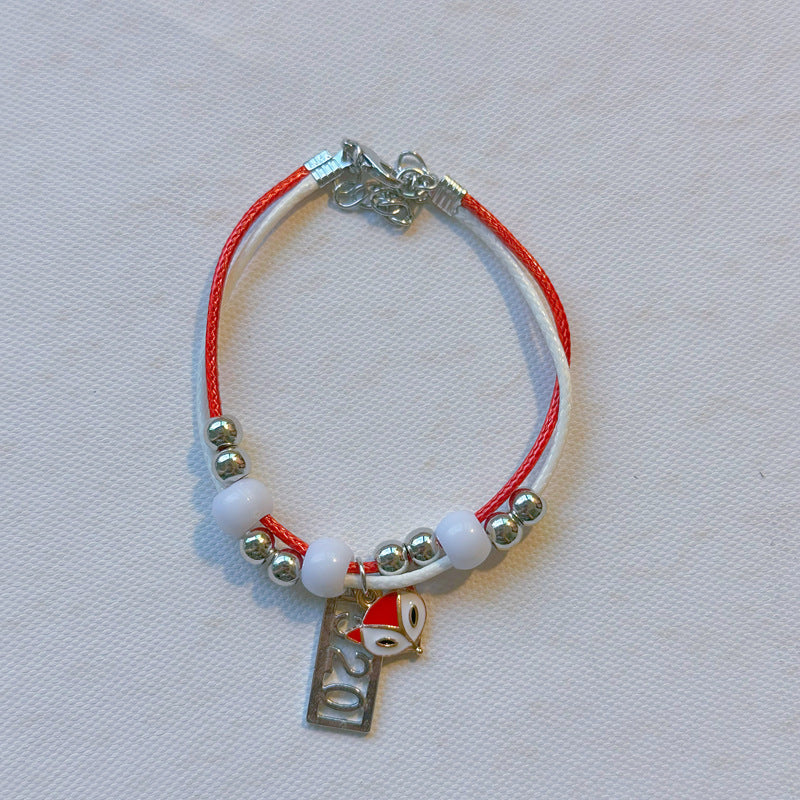 Langlebige, elegante, niedliche Cartoon-Paar-Ornament-Armbänder