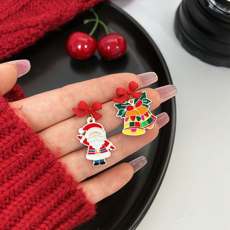 Series Cartoon Cute Holiday Design Exquisite Earrings