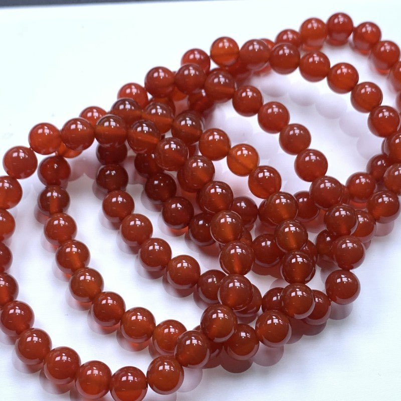 Cargo Red Agate Bright Chalcedony Scattered Bracelets