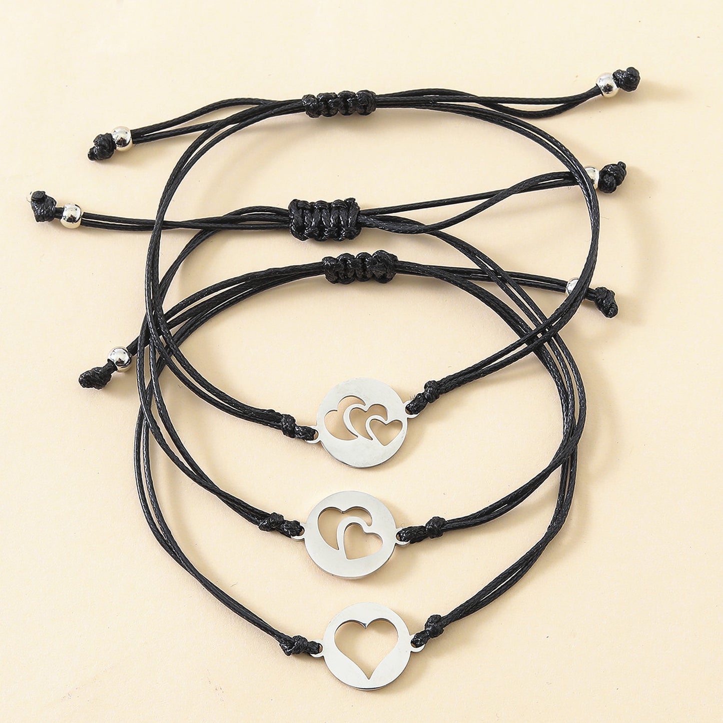 Generations Mother And Daughter Card Creative Hollow Bracelets