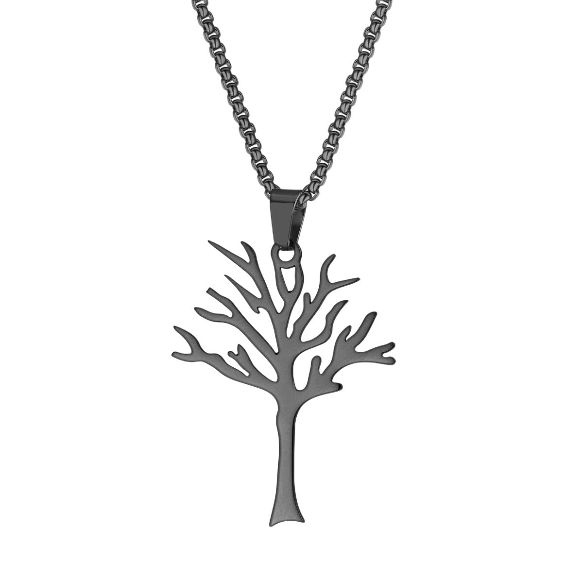 World Peace Tree Of Life Alloy Hip Hop Cool Snake Necklace