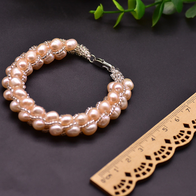 Pearl Natural Design Light Luxury Minority High-grade Bracelets