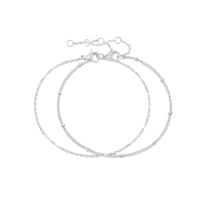 Ornament Fashion Slim Chain Female Simple Bracelets