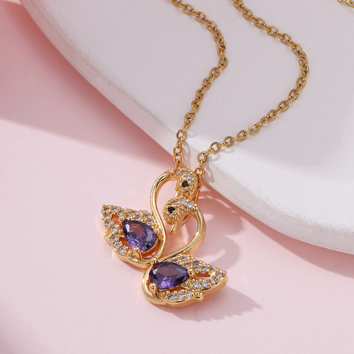 Female Refined Stylish Versatile Light Luxury Necklace