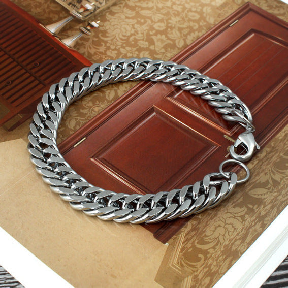 Men's Power Style Personalized Stainless Steel Accessories Bracelets