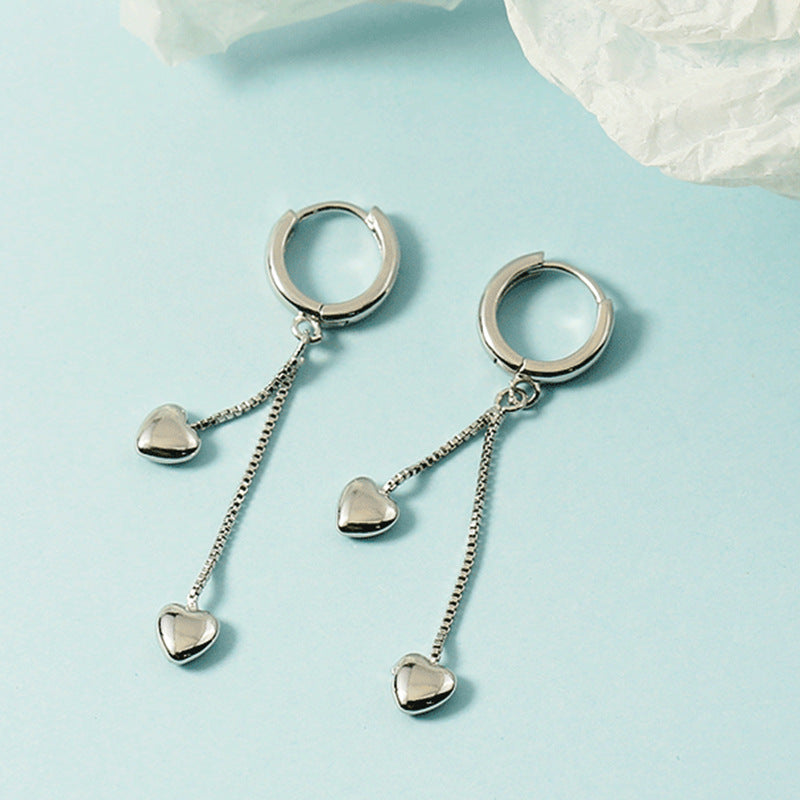 Love Female To Make Round Face Ear Buckle