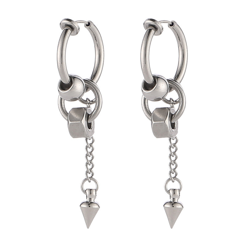 Women's & Men's Long Chain Bar Couple Advanced Sexy Earrings