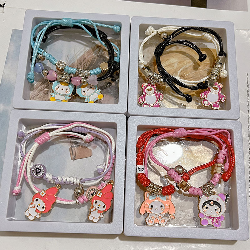 Children's Girlfriends Magnetic Suction Carrying Strap Cartoon Jewelry Cute Bracelets