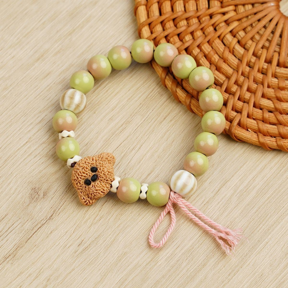 Ceramic National Style Gift Hand-woven Fresh Wild Chinese Bracelet