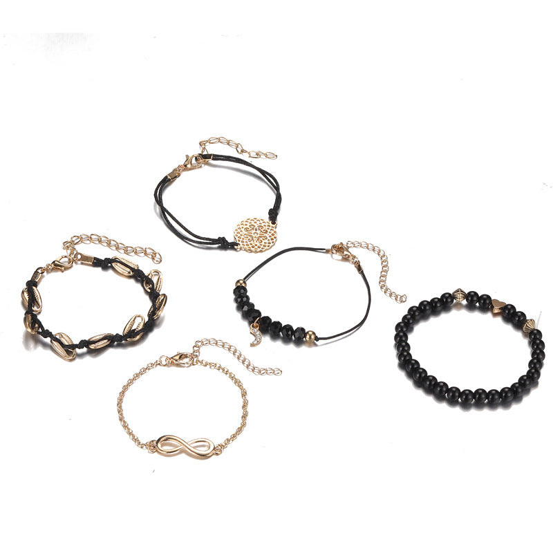 Hand Jewelry Shell Hollow Laminate Bead Bracelets