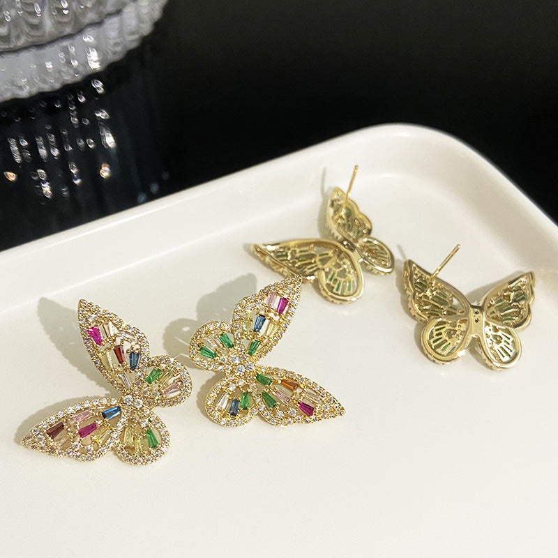 Exquisite Design Large Female Temperamental Fairy Earrings