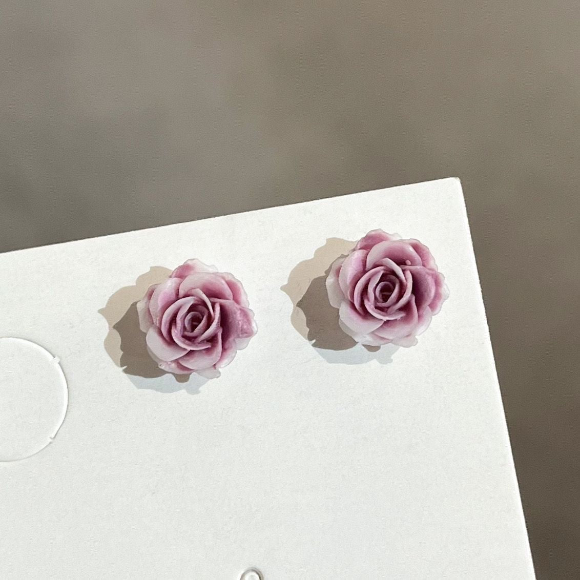 Camellia Fairy Butterfly Magnetic Female Gardenia Combination Ear Clip