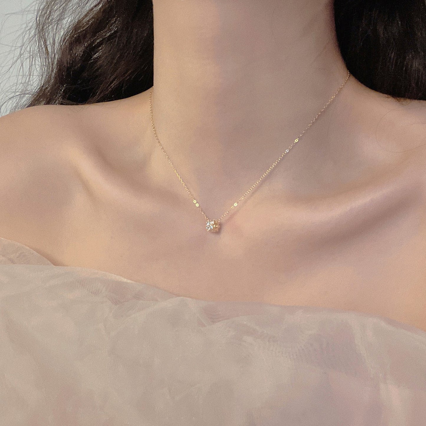 Women's Lucky Beads Affordable Luxury Fashion Niche Summer Necklace
