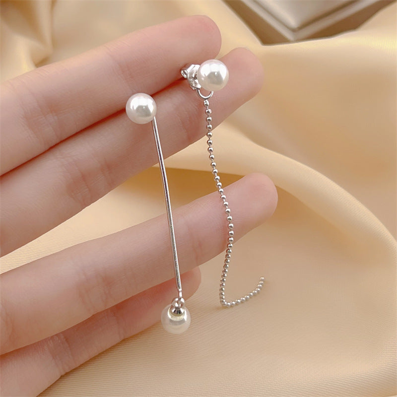 Elegant Bowknot Pearl Exquisite Design Personalized Earrings