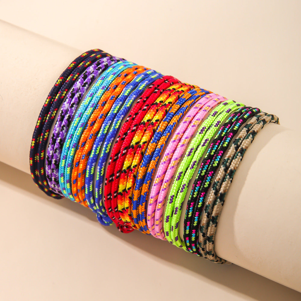 Women's Carrying Strap Niche Fashion Hand-woven Fabric Bracelet