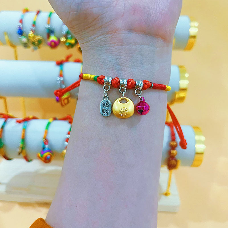 Dragon Boat Festival Colorful Rope Ethnic Style Hand-woven Adult Small Bracelets