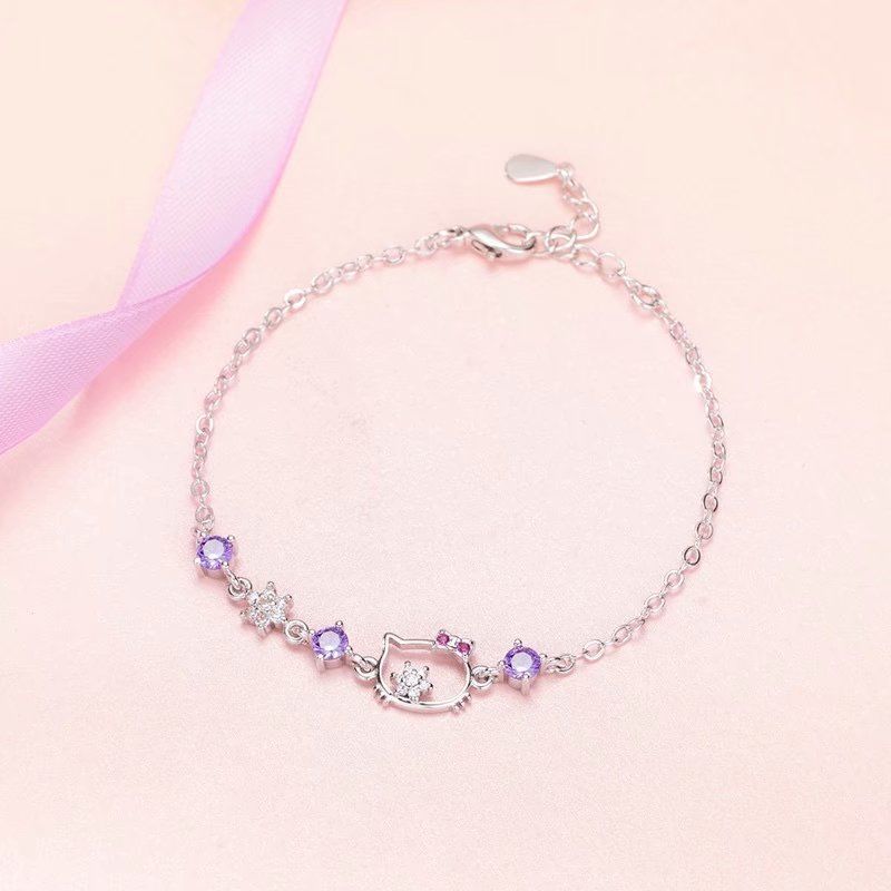 Korean Style Sweet Cute Cat Female Bracelets