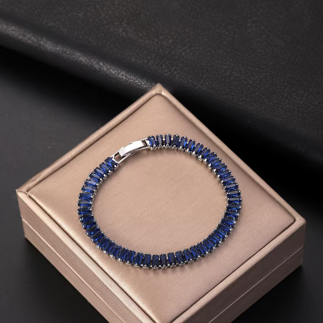 Women's & Men's Colorful Zircon Trendy Fashion Tennis Bracelet