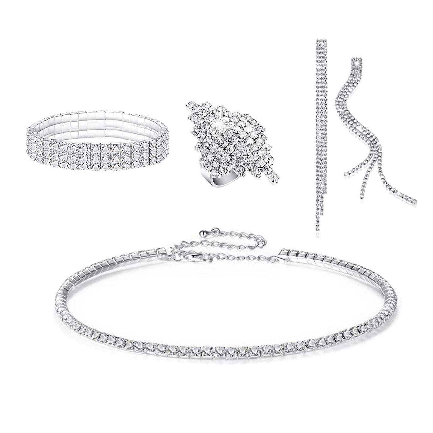 Classic Popular Copper Paw Bridal Bridesmaid Jewelry Set