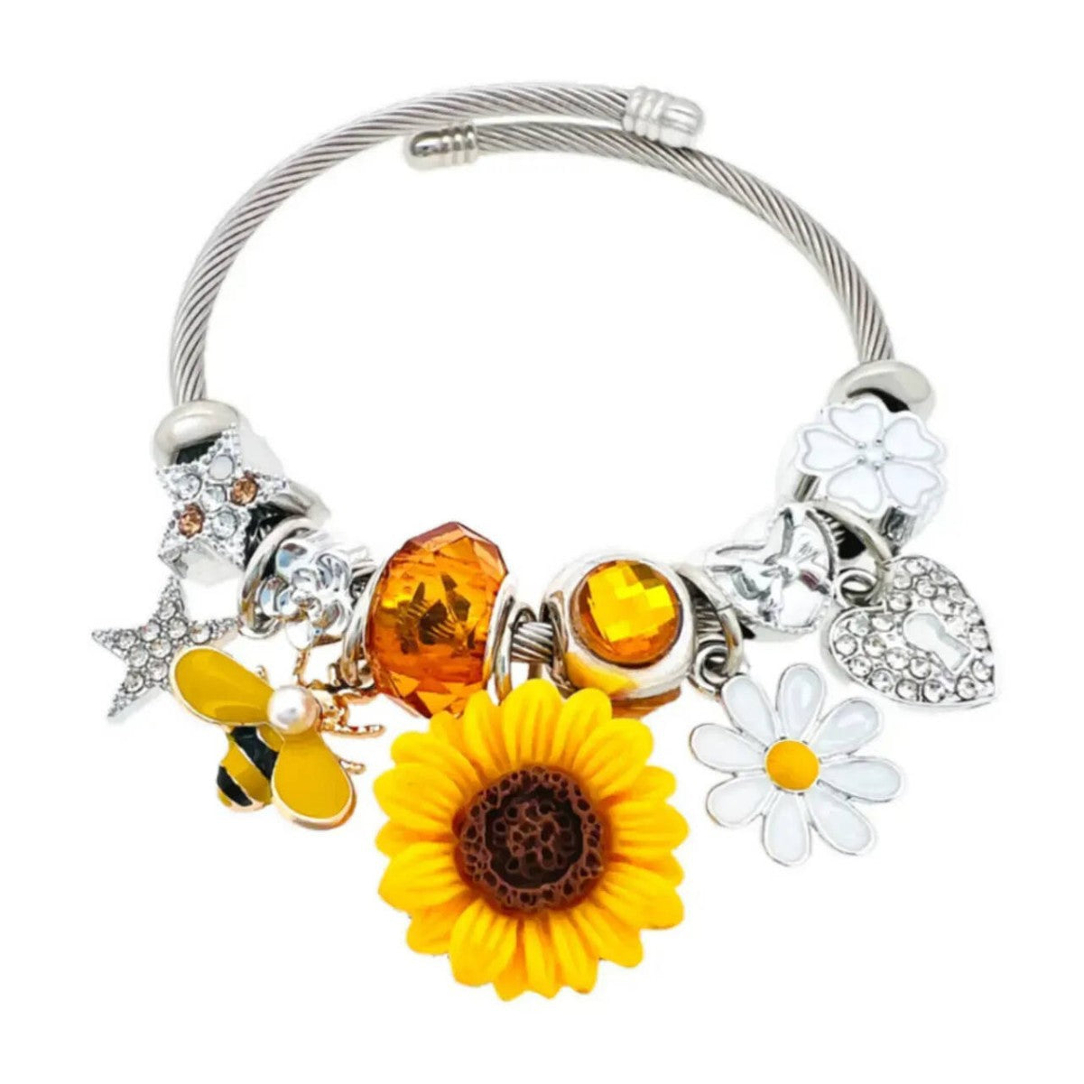 Daisy Flowers Openings Fashion High Sense Niche Bracelet