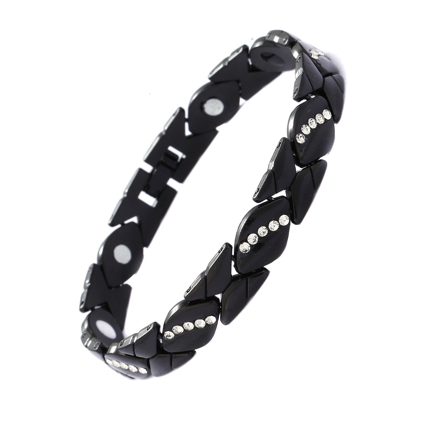 Women's Magnet Bronze Leaf Creative Magnetic Bracelets
