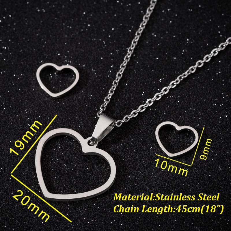 Women's & Men's Small Animal Cat Ear Three-piece Necklaces