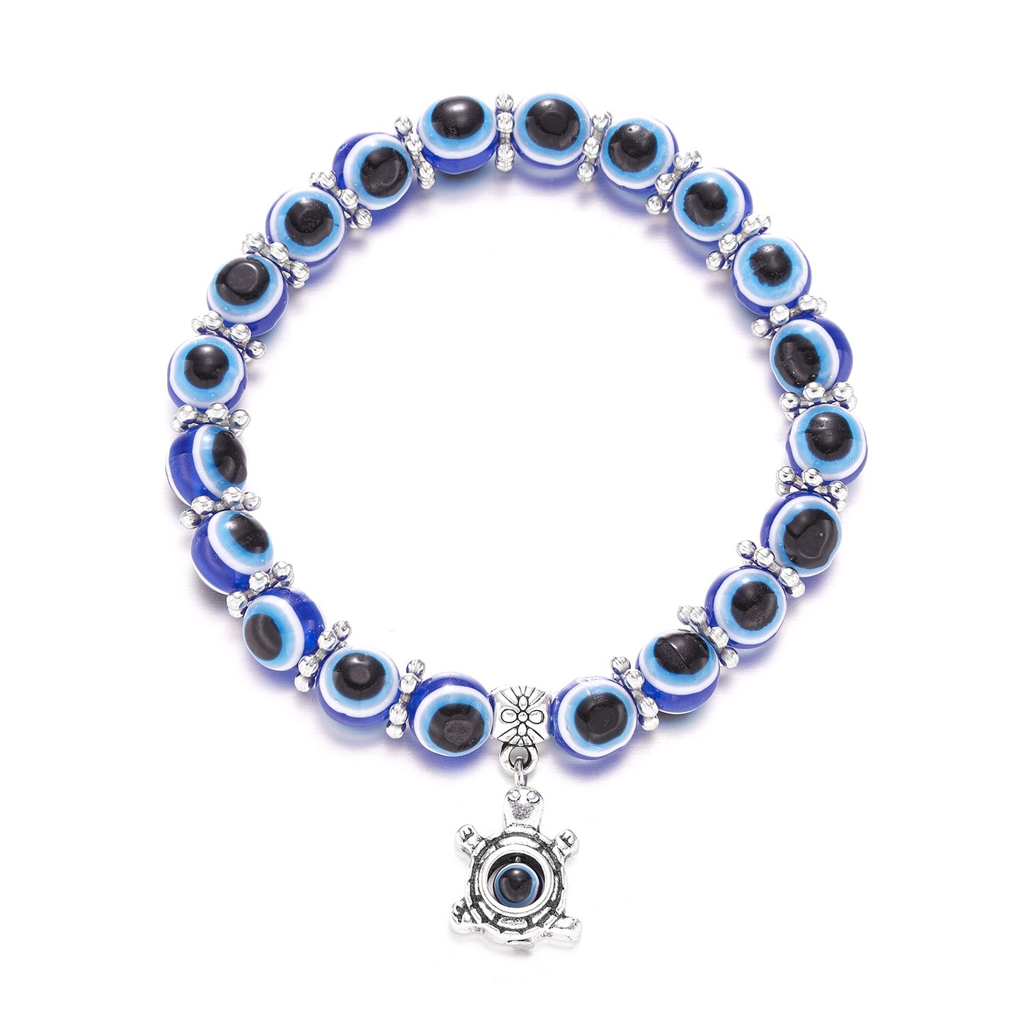 Blue Eyes Hand Of Fatima Turkish Bracelets