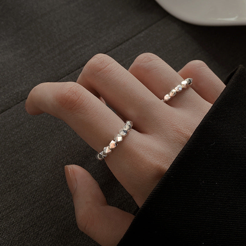 Women's Interest Light Luxury Design High-grade Simple Rings