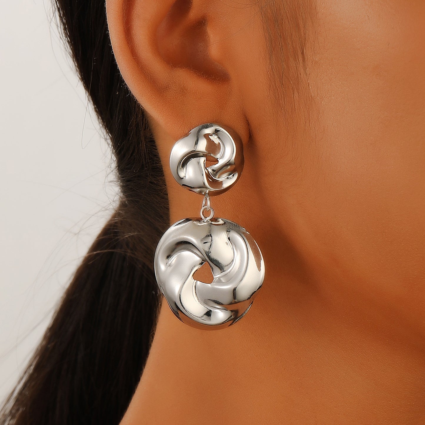Fashion Minimalist Creative Twist Personality Knotted Ear Rings