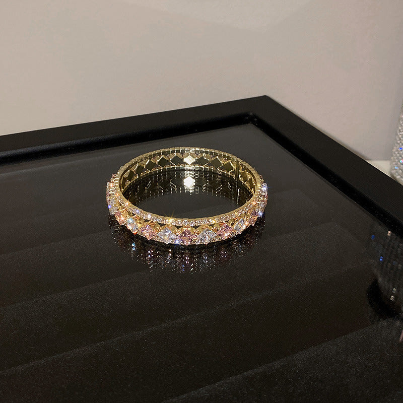 Round Pull-out Retro Minority Elegant Light Luxury Bracelets