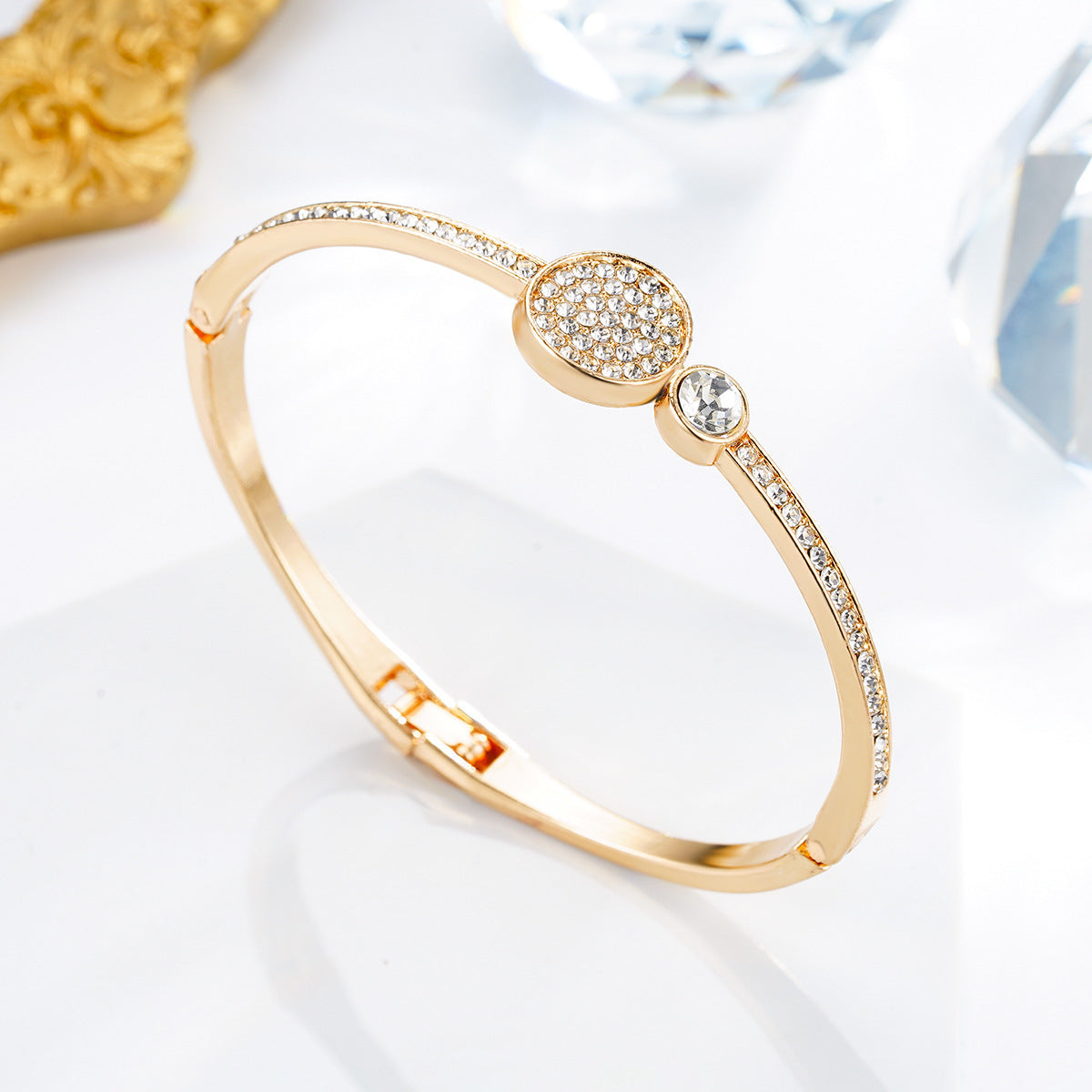 Bracelets doux en diamant de niche de conception de style coréen pour femmes