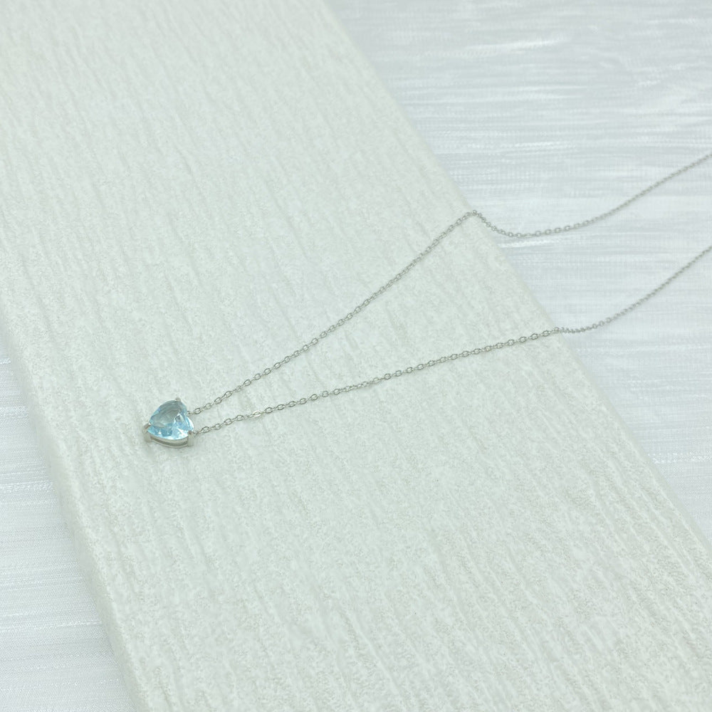 Diamond Love Twee Constellations Titanium Steel Material Does Necklace