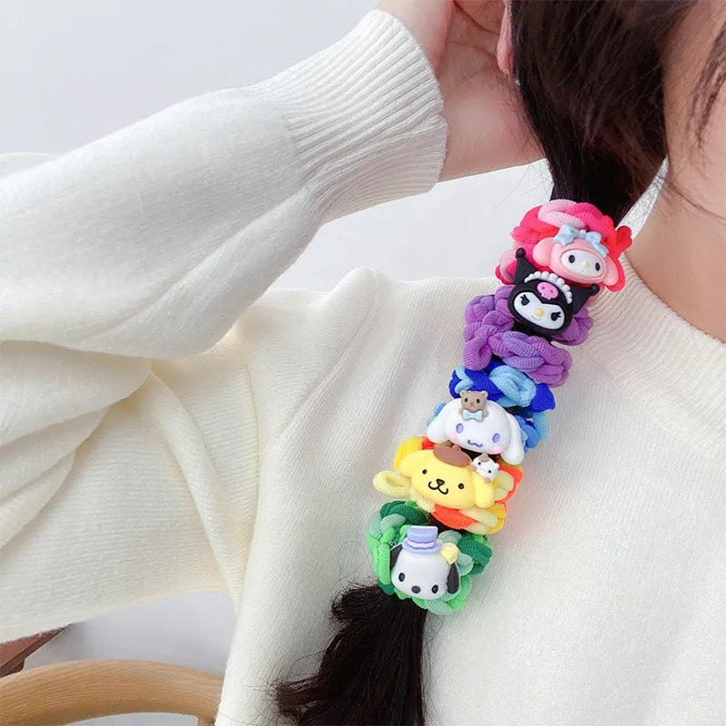 Handmade Woven Clow Rubber Band Cartoon Bracelets