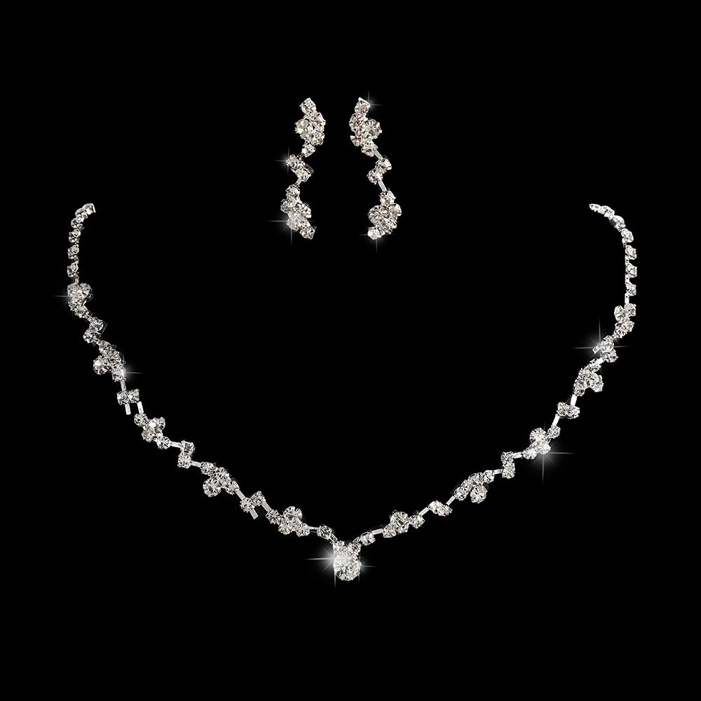 Water Drop Bride Wedding High Quality Claw Necklaces