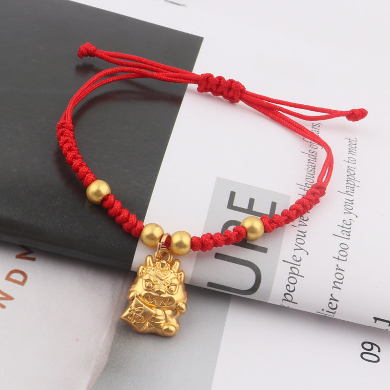 Bracelets de diffusion en direct Life Yuan Red Rope