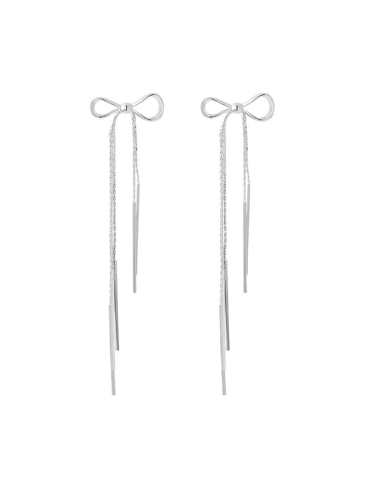 Women's Temperament Long Fringe Niche Design Cold Earrings