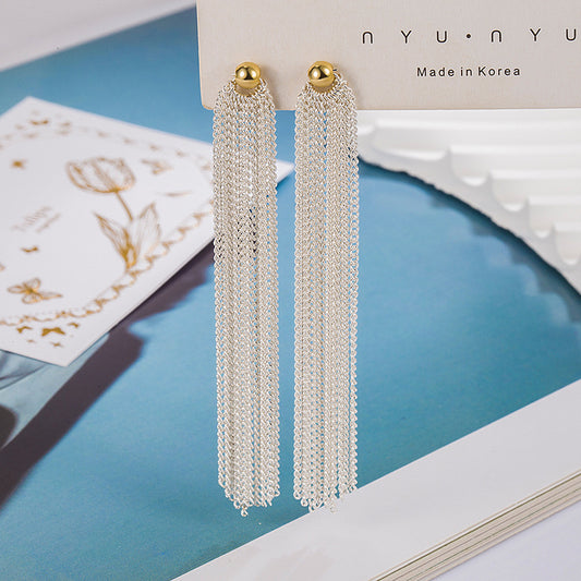 Tassel Niche Design Light Luxury Premium Earrings