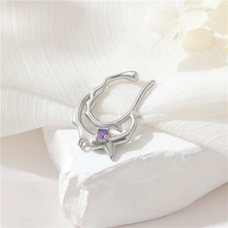 Affordable Luxury U-shaped Painless Female High-grade Ear Clip