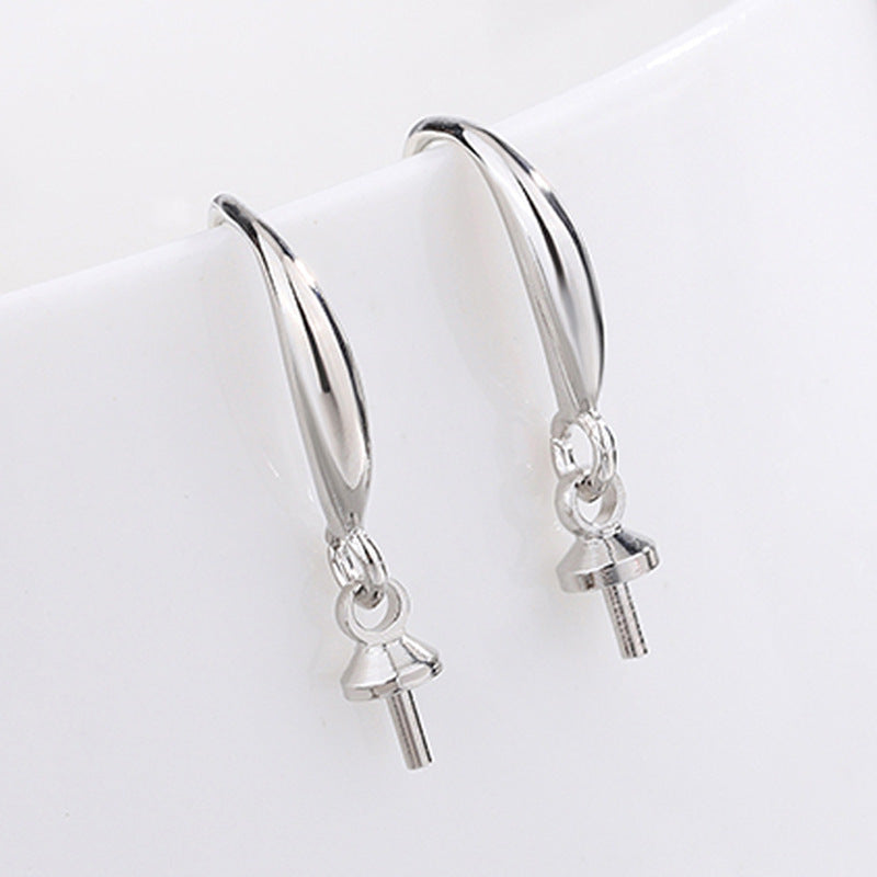 Holder Gold Sier Color Ear Hook Earrings
