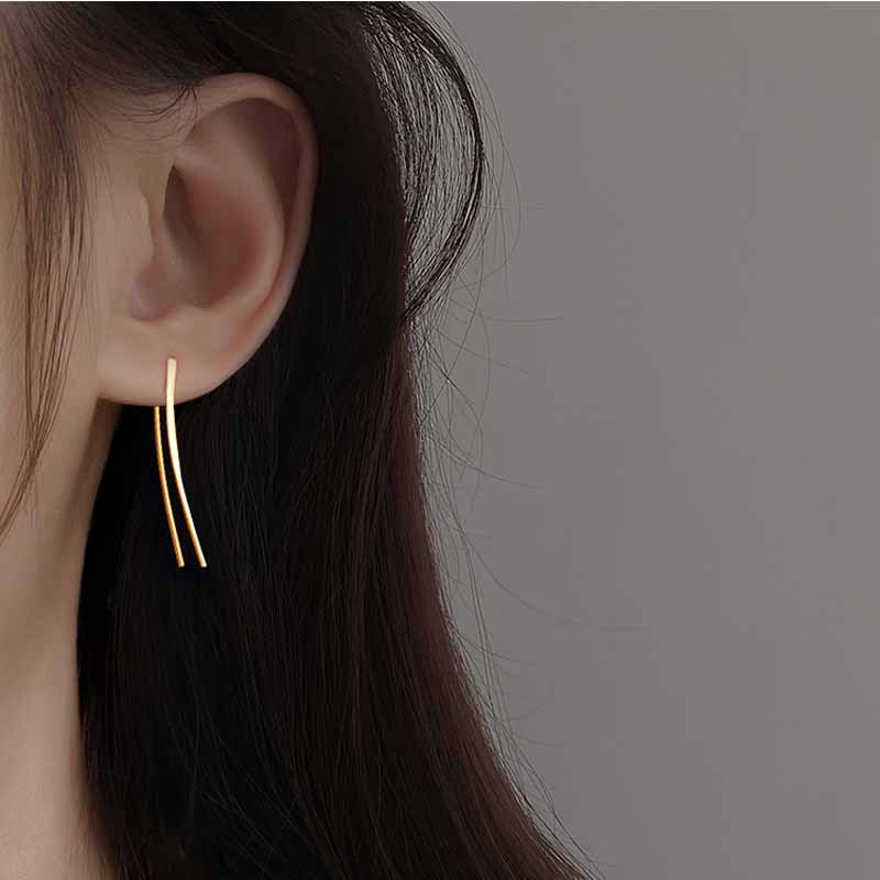 Trendy Korean Simple Retro Cold Wind Line One Rings