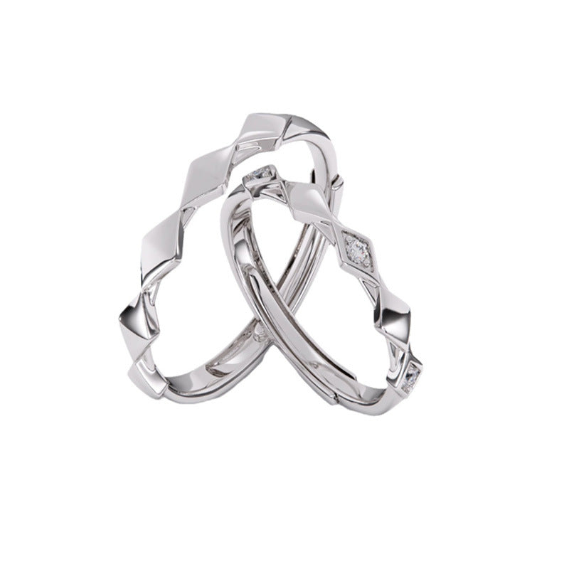 Women's & Men's & Niche Geometric Design Affordable Luxury Style Rings