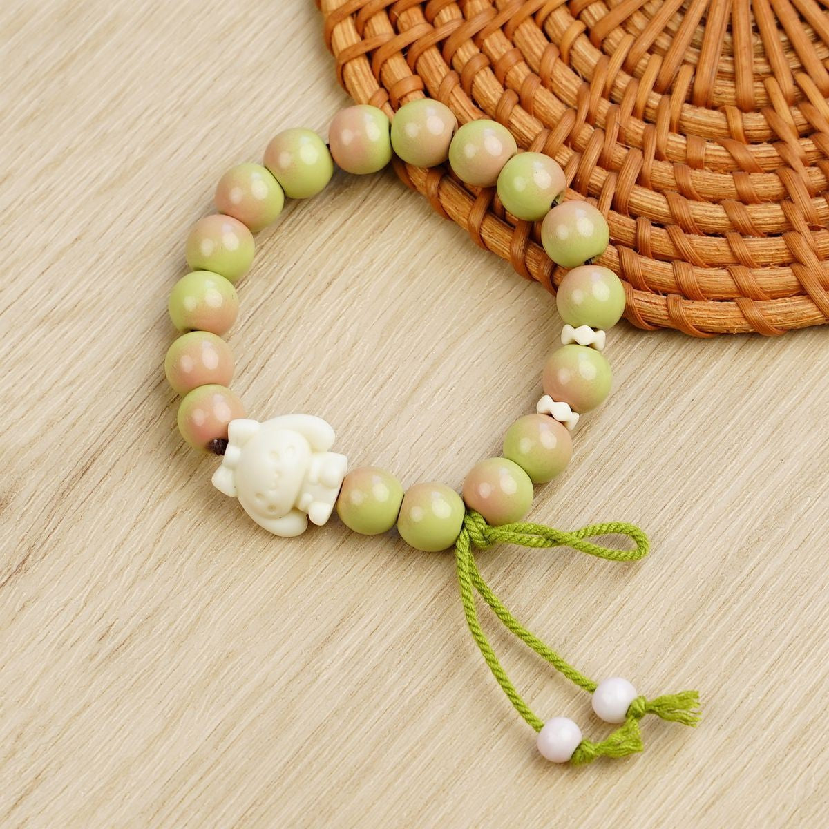 Ceramic National Style Gift Hand-woven Fresh Wild Chinese Bracelet