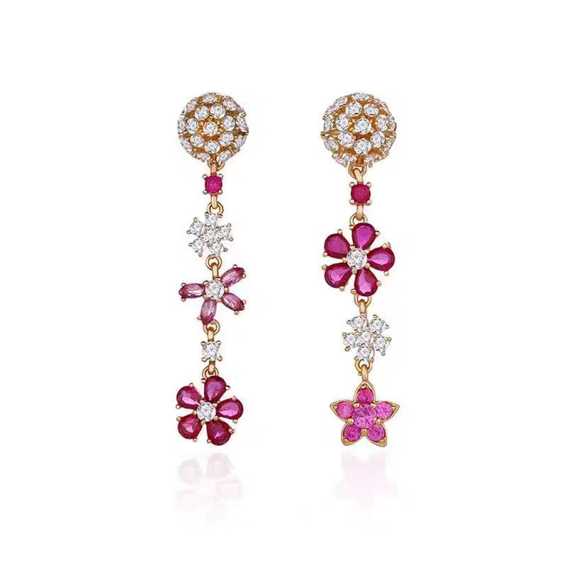 Dream Gao Ding Plum Affordable Luxury Style Midsummer Jewelry Set