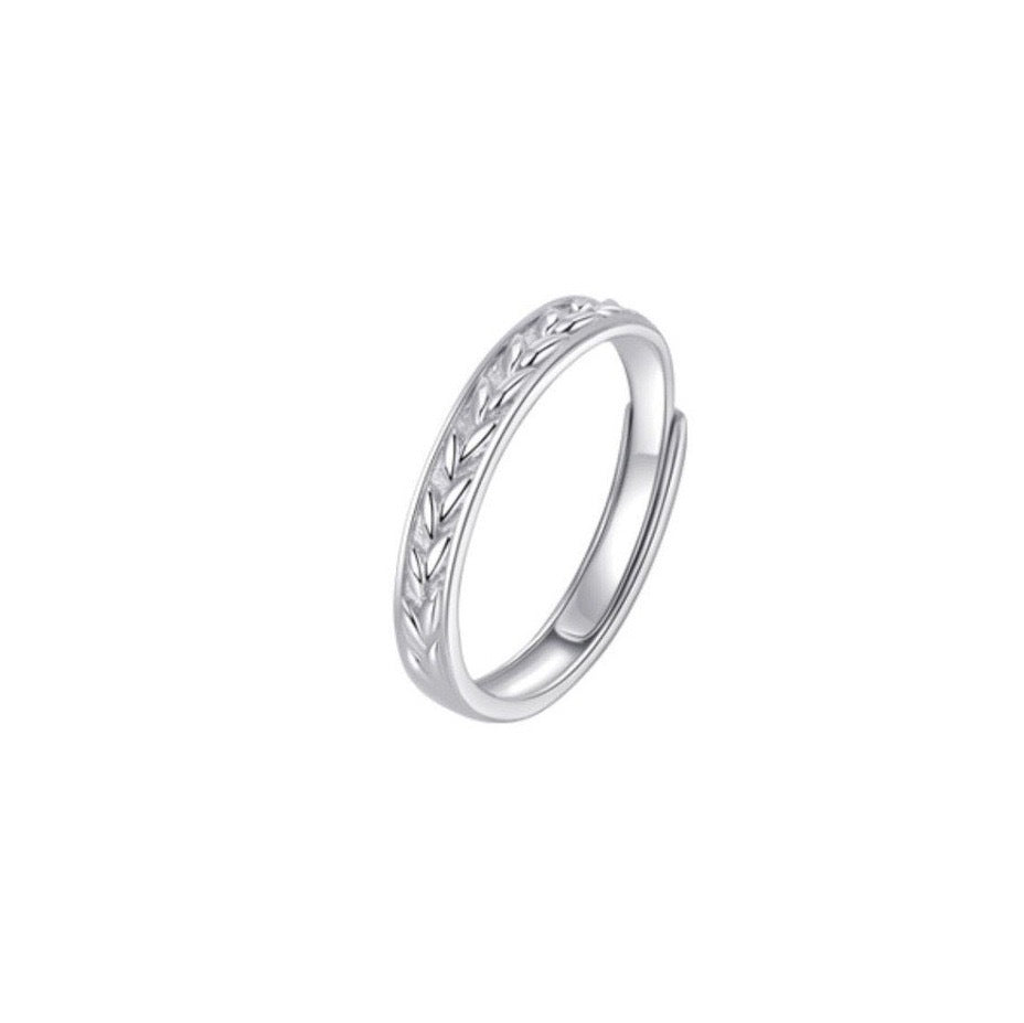 Rispenpaar Sterling Silber Damen Design Ringe